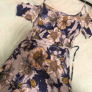 Long floral dress
